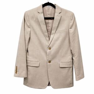 Calvin Klein Light Beige Two-Button Sport Coat